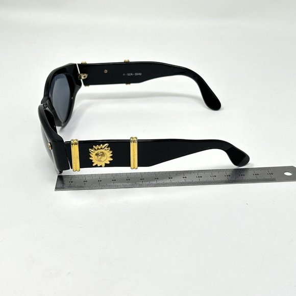 Philippe Charriol Sunglasses A 62A 5540 Black gold Handmade Italy Butterfly main image 12